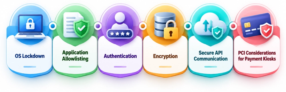 How Is Kiosk Terminal Software Secured?