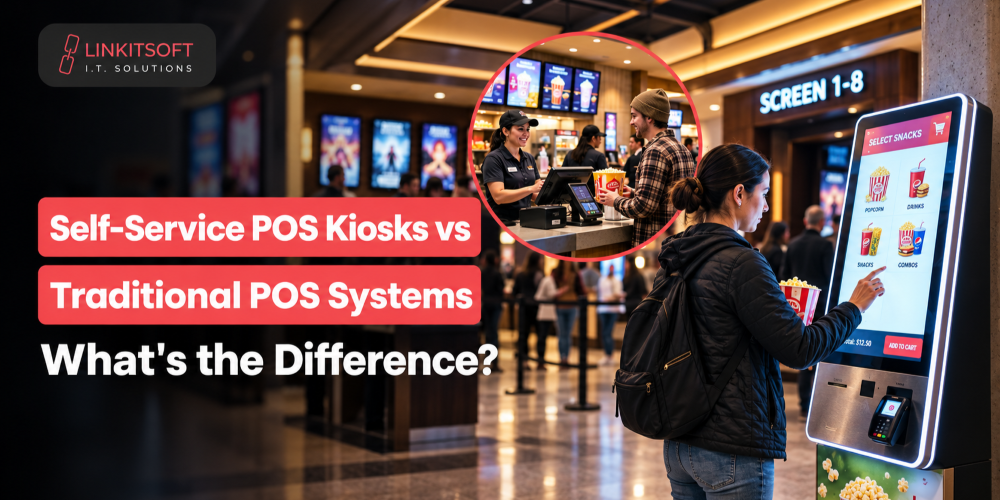 Self-Service POS Kiosks vs. Traditional POS Systems