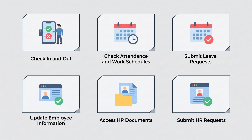 What Can Employees Do With an HR Kiosk