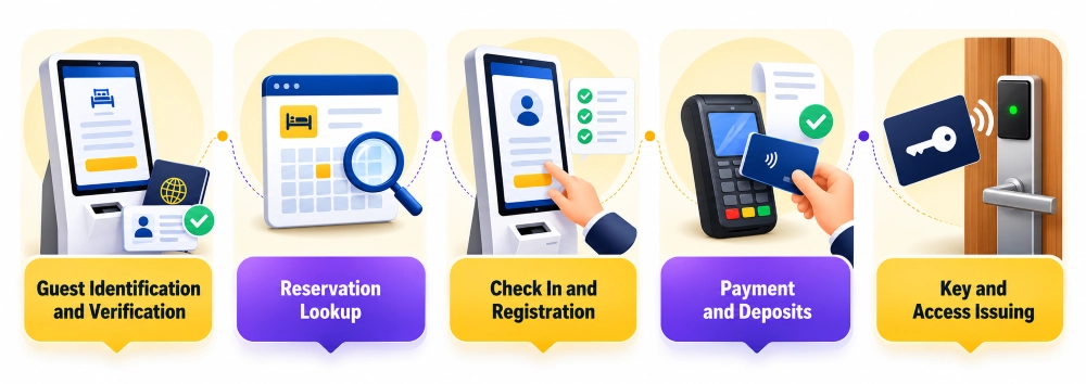 What Tasks Can a Hotel Check In Kiosk Handle?