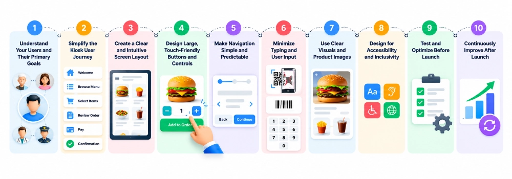 10-Step Kiosk UX Design Journey