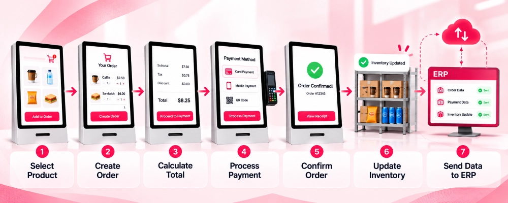 Define the Kiosk Payment Workflow