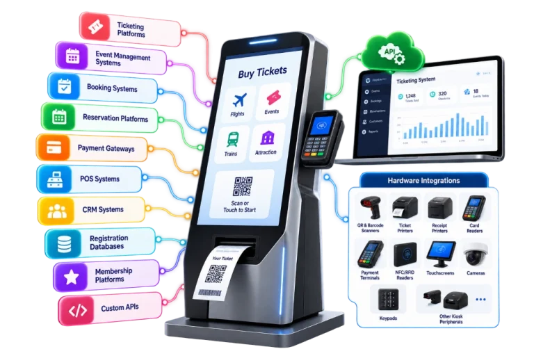 Integrate Your Ticketing Kiosk With Existing Systems