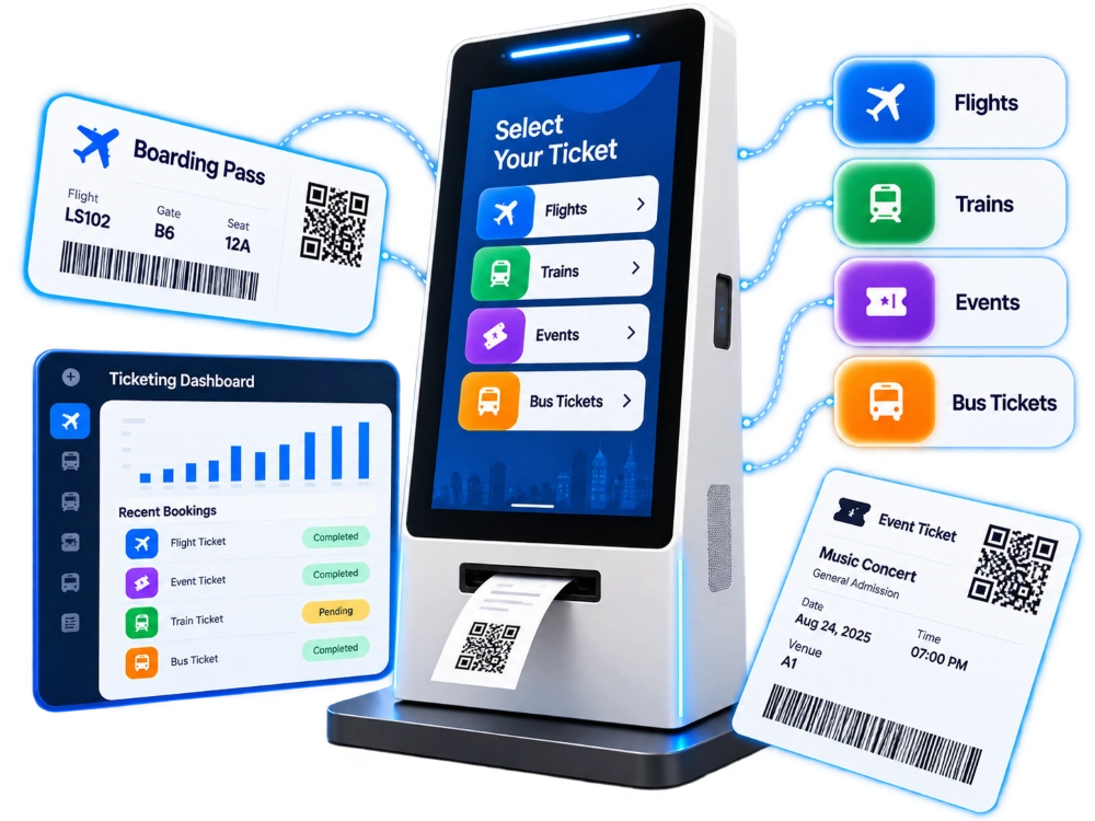 Ticketing Kiosk Software Development Company