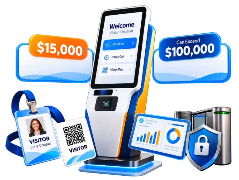 What Does Custom Visitor Management Kiosk Software Cost?​