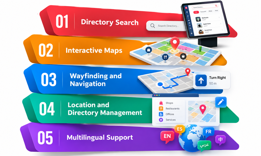 What Features Should Directory Kiosk Software Include