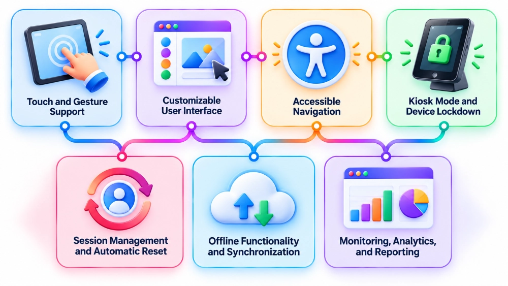 What Features Should Touch Screen Kiosk Software Include
